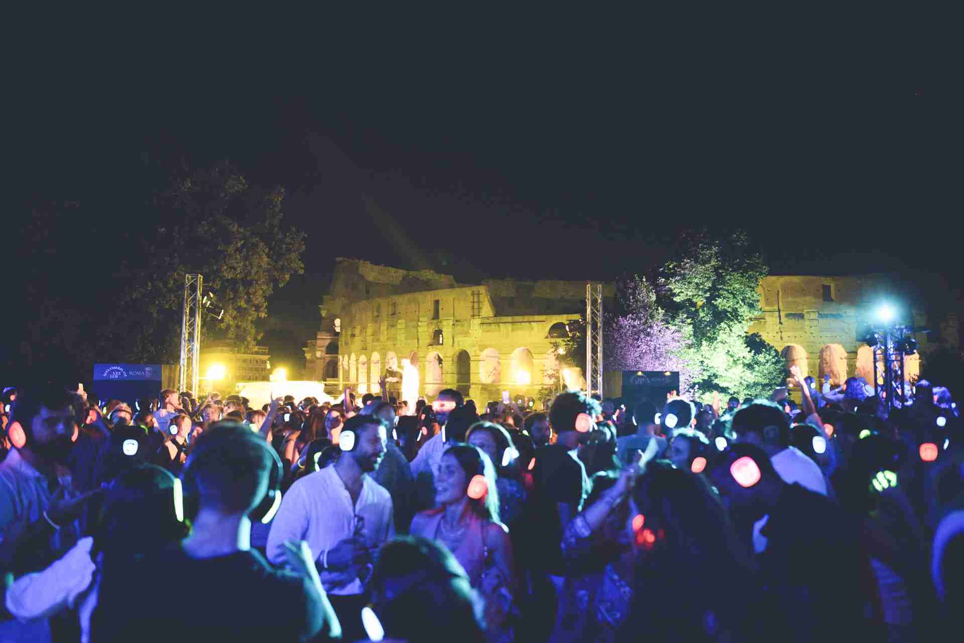 Silent Party Roma — Colosseo
